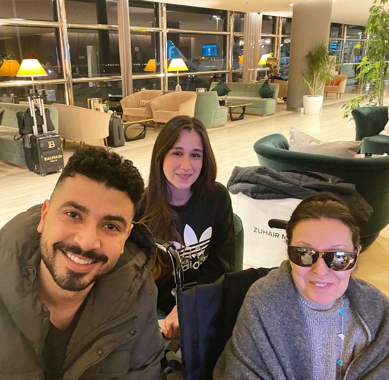 ظهور الفناناة نجاة في السعودية